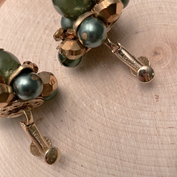 VTG- Vendome- Demi-Parure Fall Moods Necklace & Earring Set- Circa 1950s - Picture 13 of 16